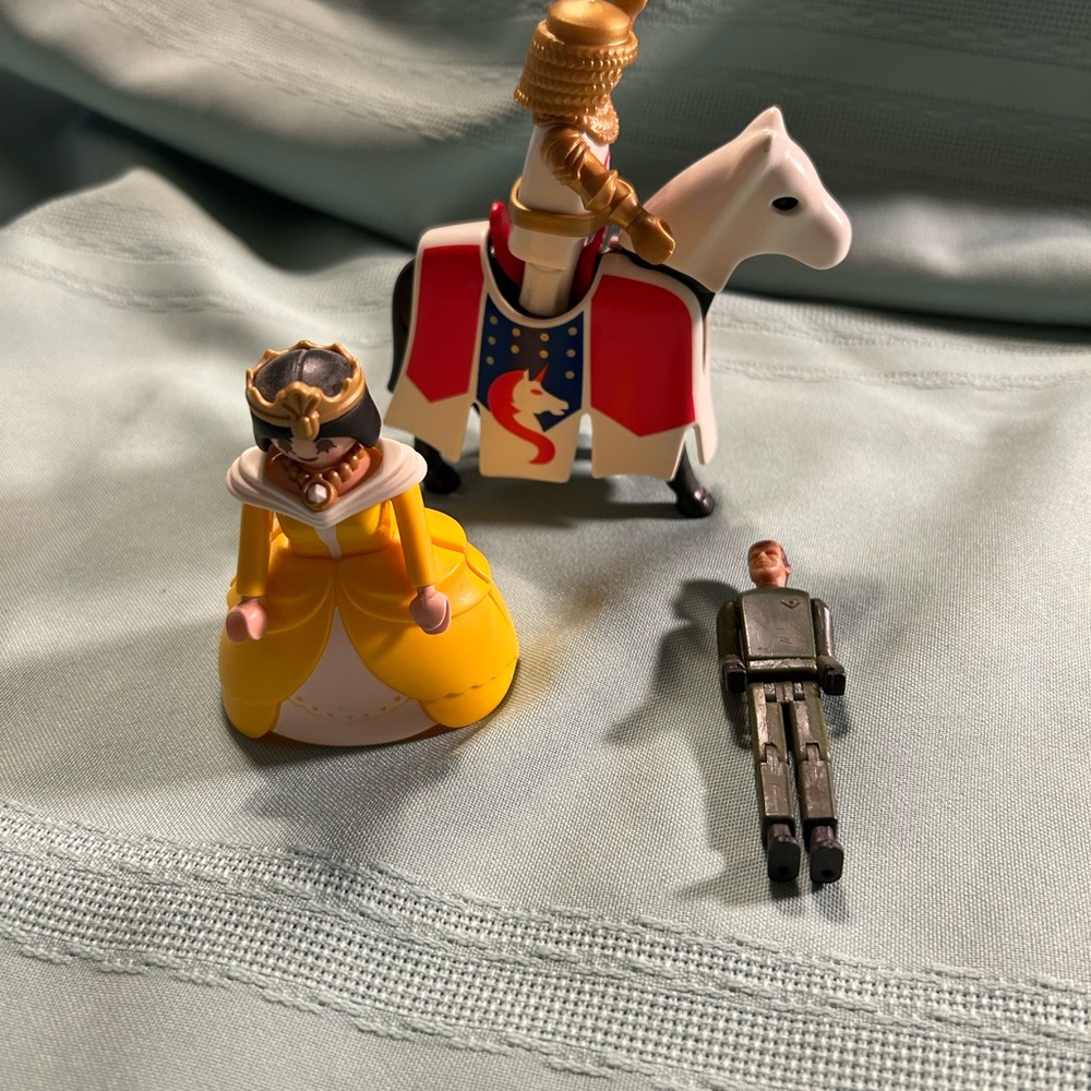Vintage Playmobile and 70’s HTF Matchbox figure